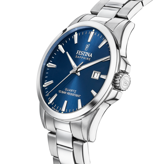 Festina RELOJ DE HOMBRE FESTINA SWISS MADE F20024/3 CON ESFERA AZUL Última moda
