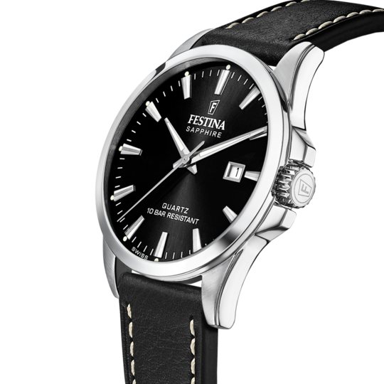 Festina RELOJ DE HOMBRE FESTINA SWISS MADE F20025/4 CON ESFERA NEGRA Grandes ahorros