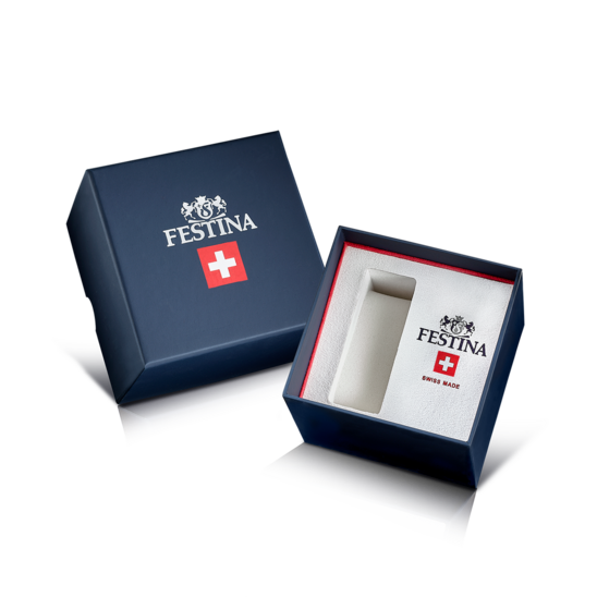 Festina RELOJ FESTINA SWISS SWISS MADE F20027/1 BLANCO CORREA DE ACERO INOXIDABLE 316L HOMBRE Rebajas de fin de temporada