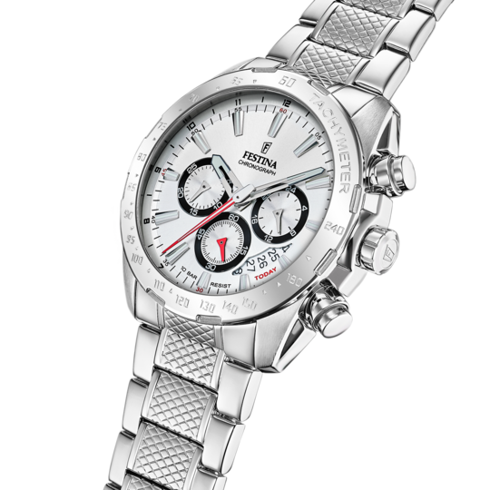 Festina RELOJ FESTINA TIMELESS CHRONOGRAPH F20668/1 BLANCO CORREA DE ACERO INOXIDABLE 316L HOMBRE En oferta