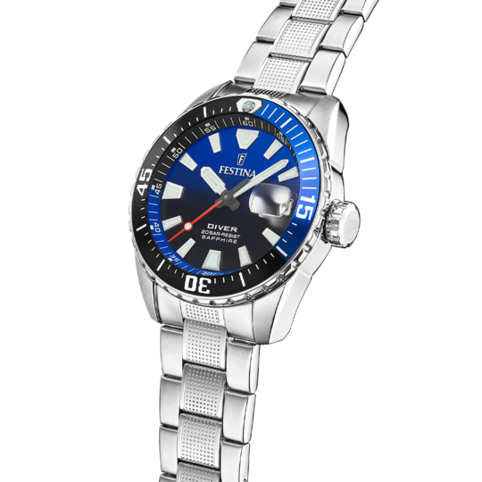 Festina RELOJ FESTINA THE ORIGINALS F20669/5 AZUL CORREA DE ACERO INOXIDABLE 316L HOMBRE Precio ultrabajo