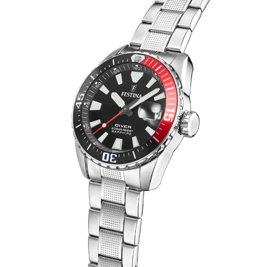 Festina RELOJ FESTINA THE ORIGINALS F20669/6 NEGRO CORREA DE ACERO INOXIDABLE 316L HOMBRE Devoluciones gratuitas