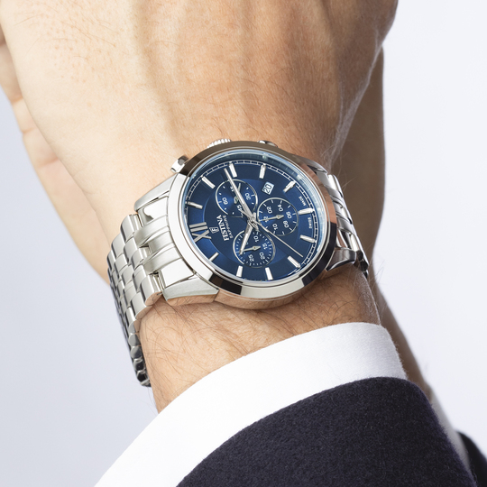 Festina RELOJ FESTINA SWISS MADE CHRONO SWISS MADE F20040/2 AZUL CORREA DE ACERO INOXIDABLE 316L HOMBRE Rebajas de fábrica
