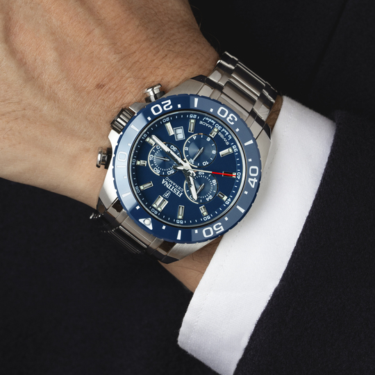 Festina RELOJ FESTINA SWISS MADE CHRONO SWISS MADE F20042/2 AZUL CORREA DE ACERO INOXIDABLE 316L HOMBRE Rebajas online