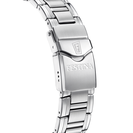 Festina RELOJ FESTINA SWISS MADE CHRONO SWISS MADE F20042/4 NEGRO CORREA DE ACERO INOXIDABLE 316L HOMBRE Envío gratis
