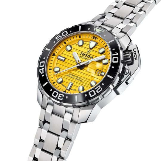Festina RELOJ FESTINA SWISS F20043/1 AMARILLO HOMBRE Oferta especial