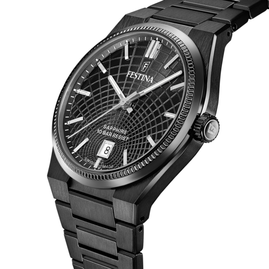 Festina RELOJ DE HOMBRE FESTINA SWISS MADE RIVÉ F20080/1 NEGRO COMPRAR AHORA