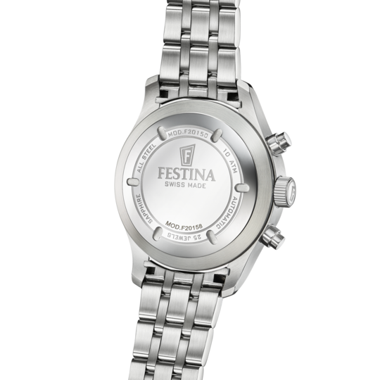 Festina RELOJ FESTINA SWISS MADE F20158/2 NEGRO HOMBRE Solo hoy