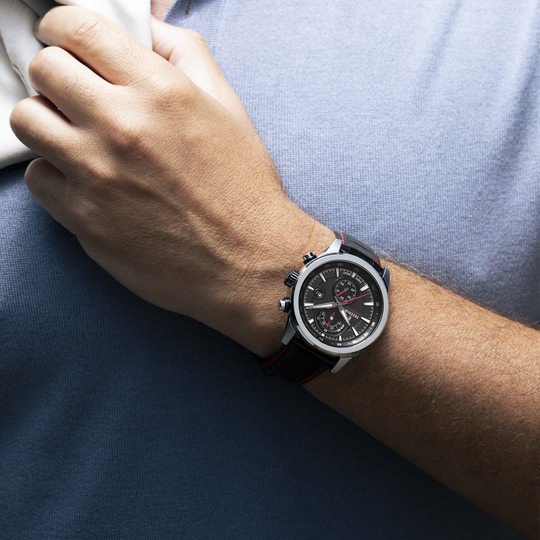 Festina RELOJ FESTINA TIMELESS CHRONOGRAPH F20695/6 NEGRO CORREA DE PIEL HOMBRE Envío internacional gratuito