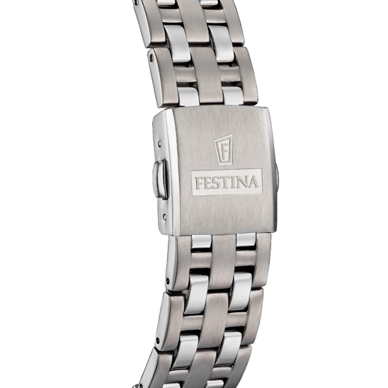 Festina RELOJ FESTINA CALENDARIO TITANIUM F20696/1 BLANCO CORREA DE TITANIO HOMBRE Tienda de fábrica