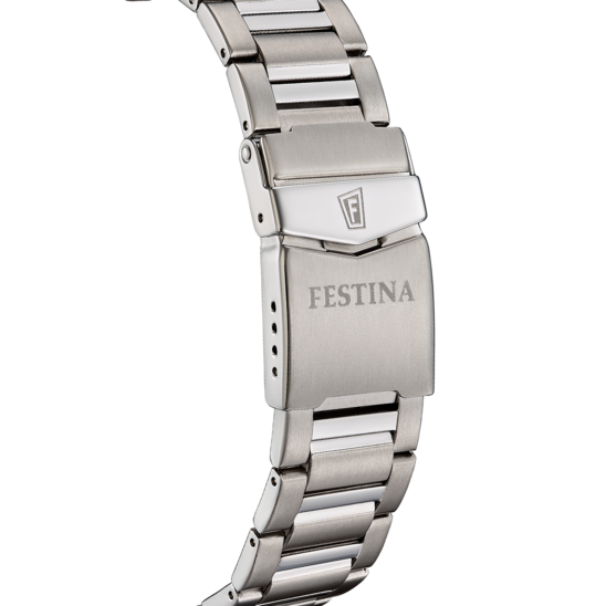 Festina RELOJ FESTINA CALENDARIO TITANIUM F20698/2 AZUL CORREA DE TITANIO HOMBRE En oferta