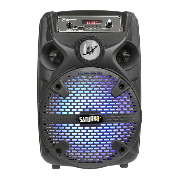 Fussion PBS-8007 Bafle Amplificado 8" Saturno 10 000W P.M.P.O Precios de Black Friday