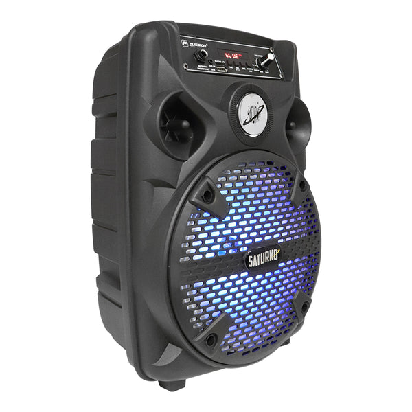 Fussion PBS-8007 Bafle Amplificado 8" Saturno 10 000W P.M.P.O Precios de Black Friday