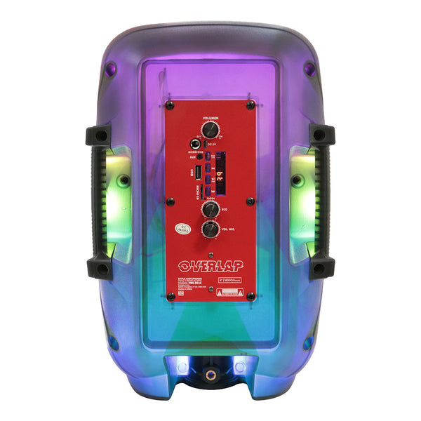 Fussion PBS-8042 ¡Lleva la fiesta al siguiente nivel con Iluminación 360 8" 18 000W P.M.P.O OVERLAP Descuento por venta flash