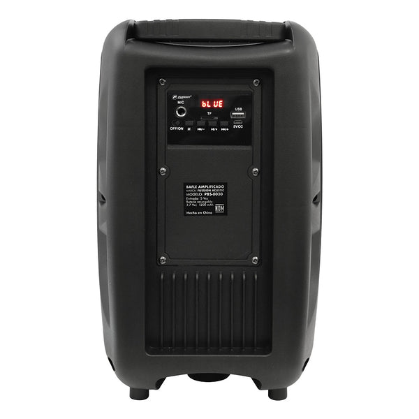 Fussion PBS-8030 Experimenta un sonido infernal DIABLO el bafle amplificado de 8" 15 000W P.M.P.O Ofertas de temporada