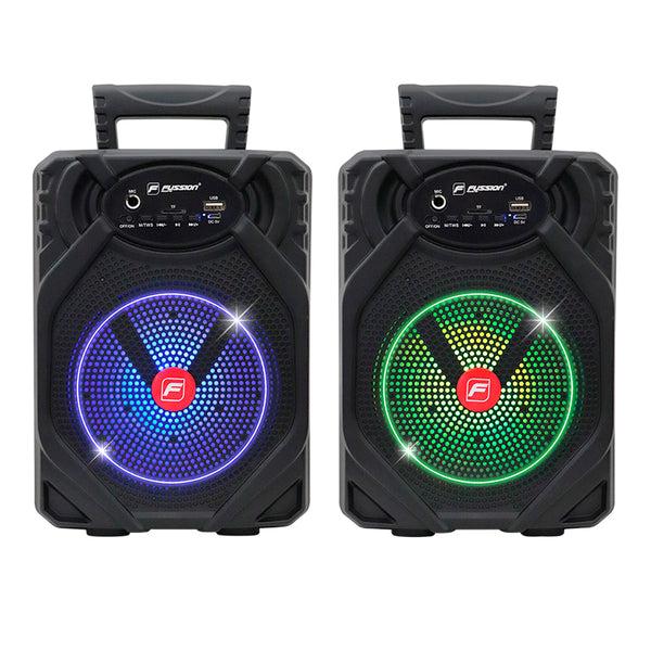 Fussion PBS-65015 Juego de bafles amplificados 6.5" 10 000W P.M.P.O Ofertas especiales