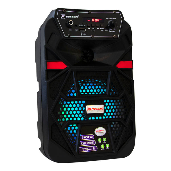Fussion PBS-65003 Bafle amplificado 6.5" 8 000W P.M.P.O 2025