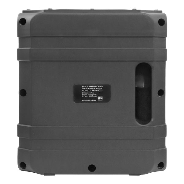 Fussion PBS-65021 ¡Potencia y portabilidad en uno solo Con Q-BIC bafle amplificado 6.5" 8 000W P.M.P.O En línea