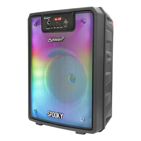 Fussion PBS-65SPOOKY BAFLE AMPLIFICADO 6.5" 9000W P.M.P.O Prepárate para adentrarte en un mundo escalofriante de sonido Rebajas