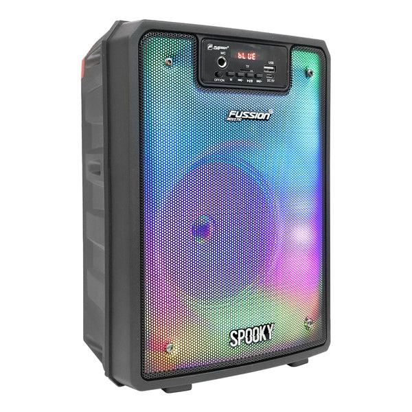 Fussion PBS-65SPOOKY BAFLE AMPLIFICADO 6.5" 9000W P.M.P.O Prepárate para adentrarte en un mundo escalofriante de sonido Rebajas