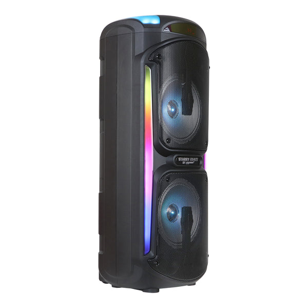 Fussion PBS-2X8002 STARRY NIGHT BAFLE AMPLIFICADO 2X8" 40 000W P.M.P.O Envío gratis