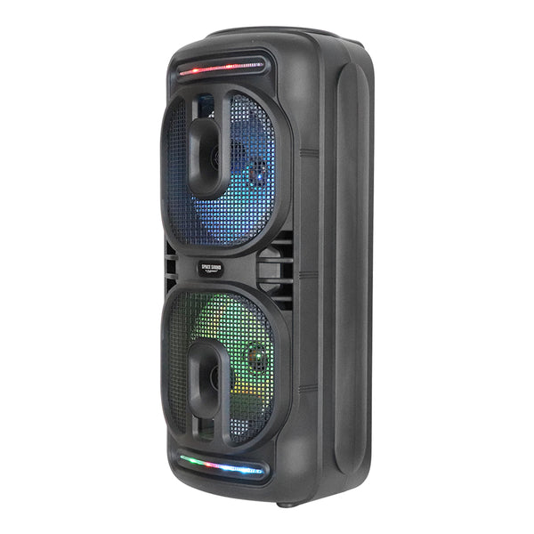 Fussion PBS-2X8003 BAFLE AMPLIFICADO SPACE SOUND 40 000W P.M.P.O 2X8" Últimos 3 días