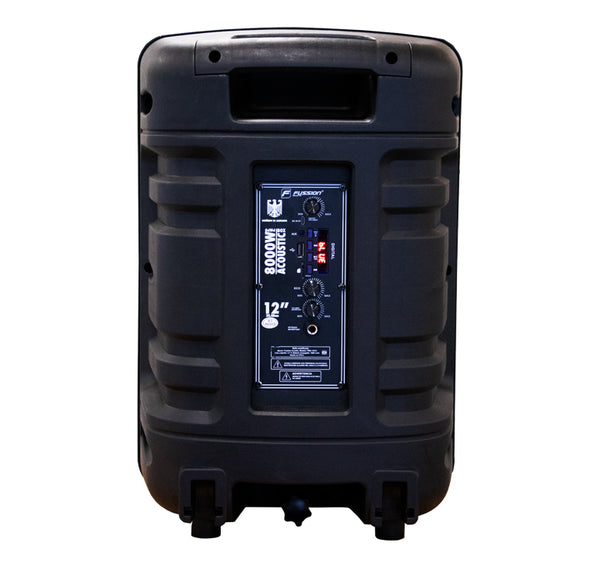 Fussion PBS-12010 Bafle amplificado 12" 8 000W P.M.P.O Oferta especial de fábrica