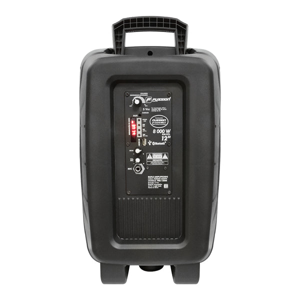 Fussion PBS-12006 Bafle amplificado 12" 8 000W P.M.P.O Promoción trimestral