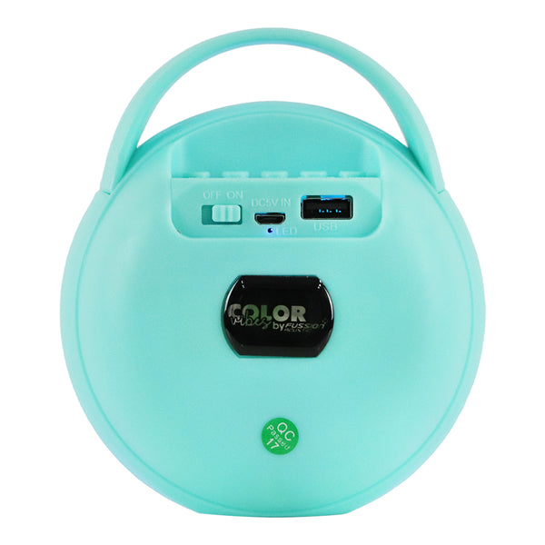 Fussion ISP-2006 Bocina Portátil de 2" con 5000W P.M.P.O COLOR VIBES Oferta exclusiva