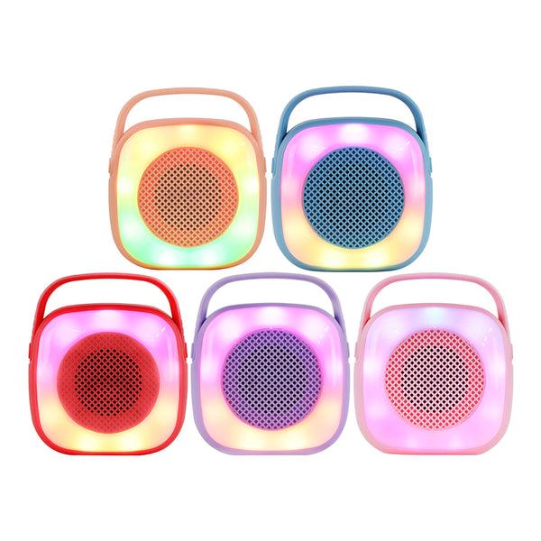 Fussion ISP-2007 Bocina Portátil 2" 5000W P.M.P.O COLOR VIBES Última moda