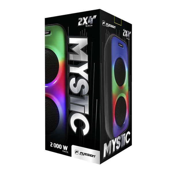 Fussion ISP-24006 Mystic bocina portátil 2x4" 2 000 W Rebajas