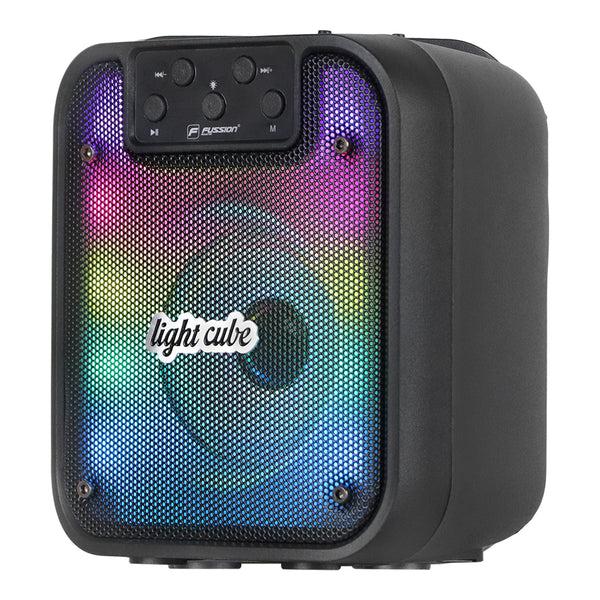 Fussion ISP-3043 LIGHT CUBE BOCINA PORTÁTIL 3" 5 000W P.M.P.O Tienda