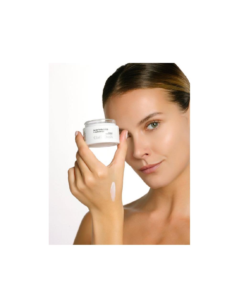 Gisèle denis Crema facial Ácido Hialurónico y Aceite de Soja 50ml Ahorra y exporta