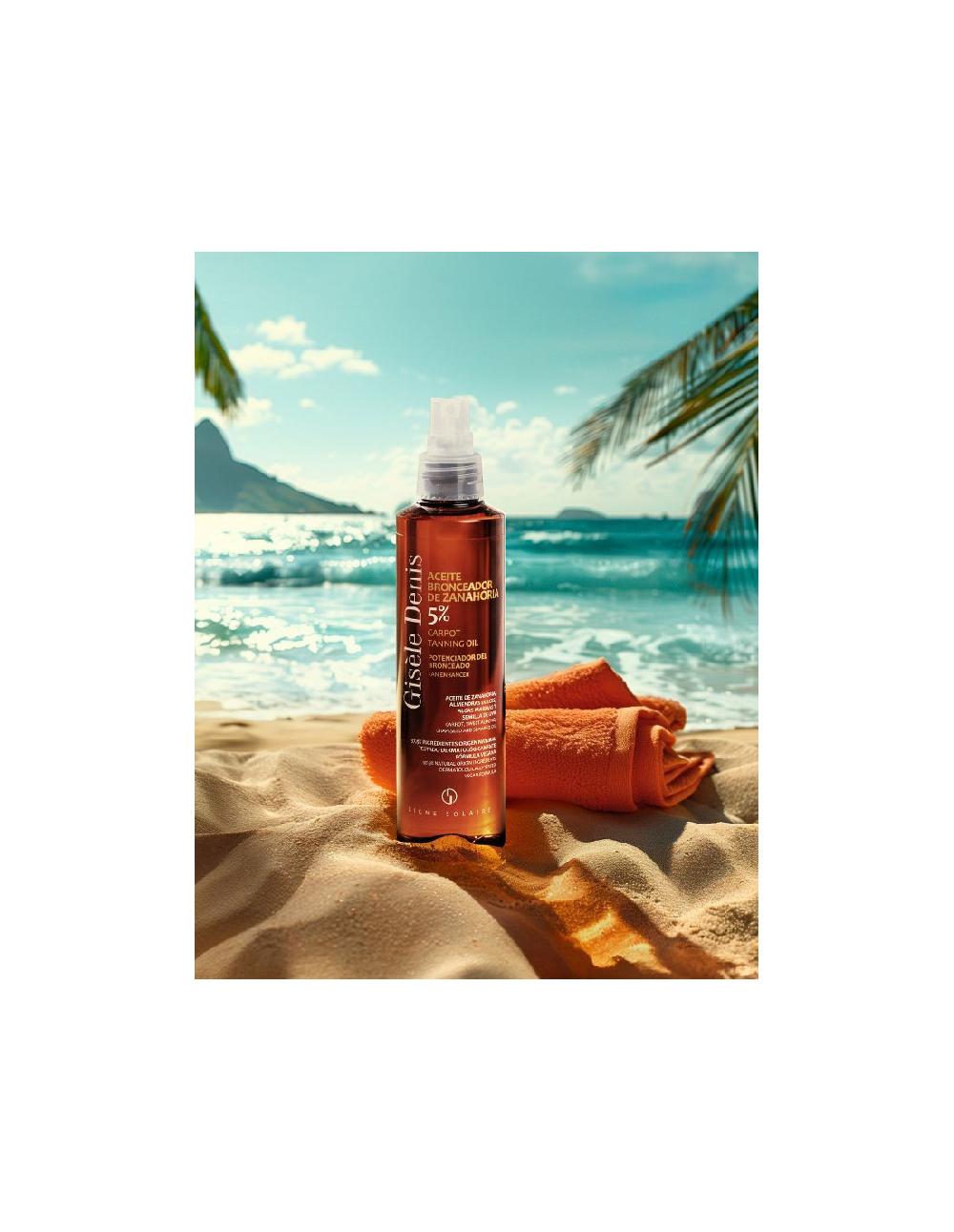 Gisèle denis Aceite Bronceador de Zanahoria 5% 200ml Superdescuento