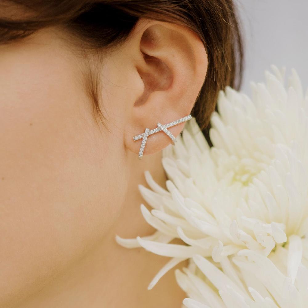 Gold&roses PENDIENTES DOBLE DAGA En oferta
