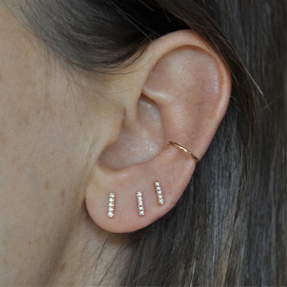 Gold&roses PENDIENTE LINE Outlet online