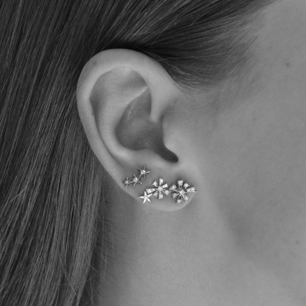 Gold&roses Pendiente Luzia 2 Stars Tienda