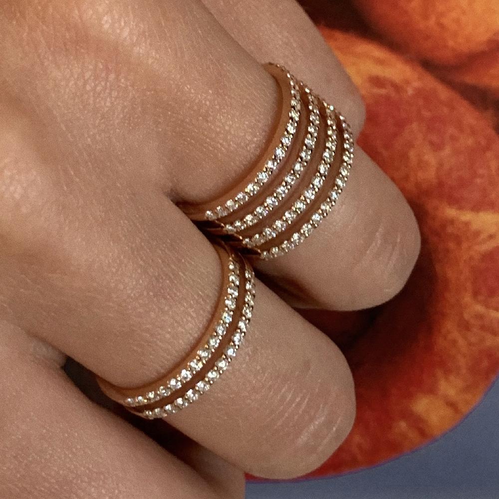 Gold&roses ANILLO 4 HALF BAND L Rebajas top
