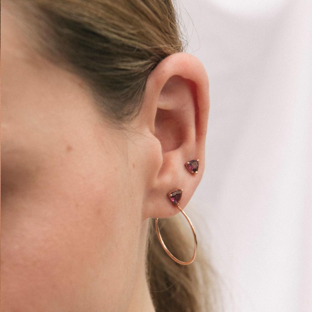 Gold&roses PENDIENTES MASAI HOOP Grandes descuentos