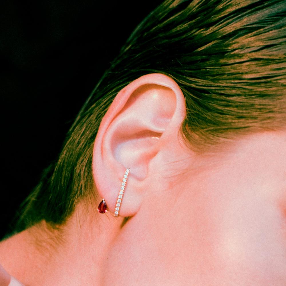 Gold&roses Pendientes Satélite D I am Red Ofertas de temporada