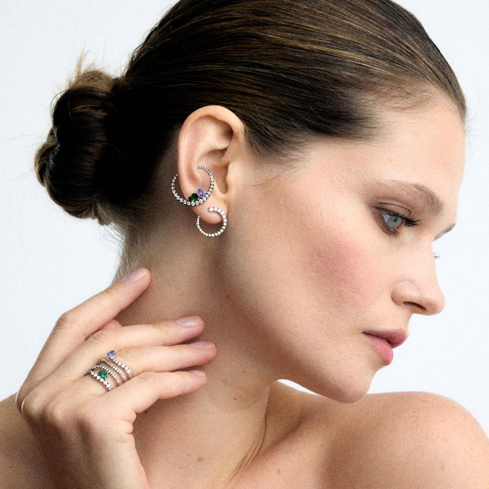 Gold&roses Pendientes Sasa M Precios de Black Friday