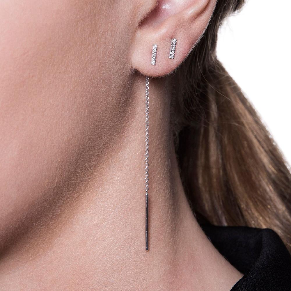 Gold&roses PENDIENTES BALANCE LINE Devoluciones gratuitas