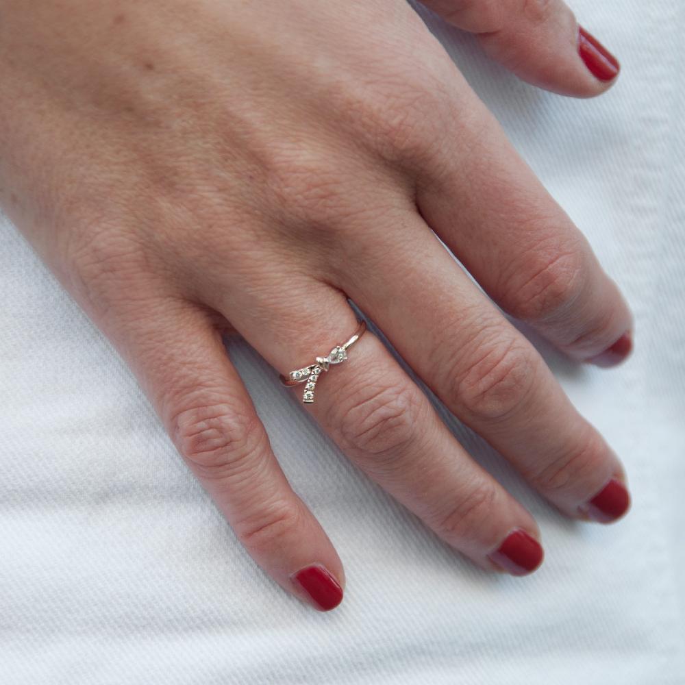 Gold&roses Anillo Knot Lady B Envío internacional gratuito