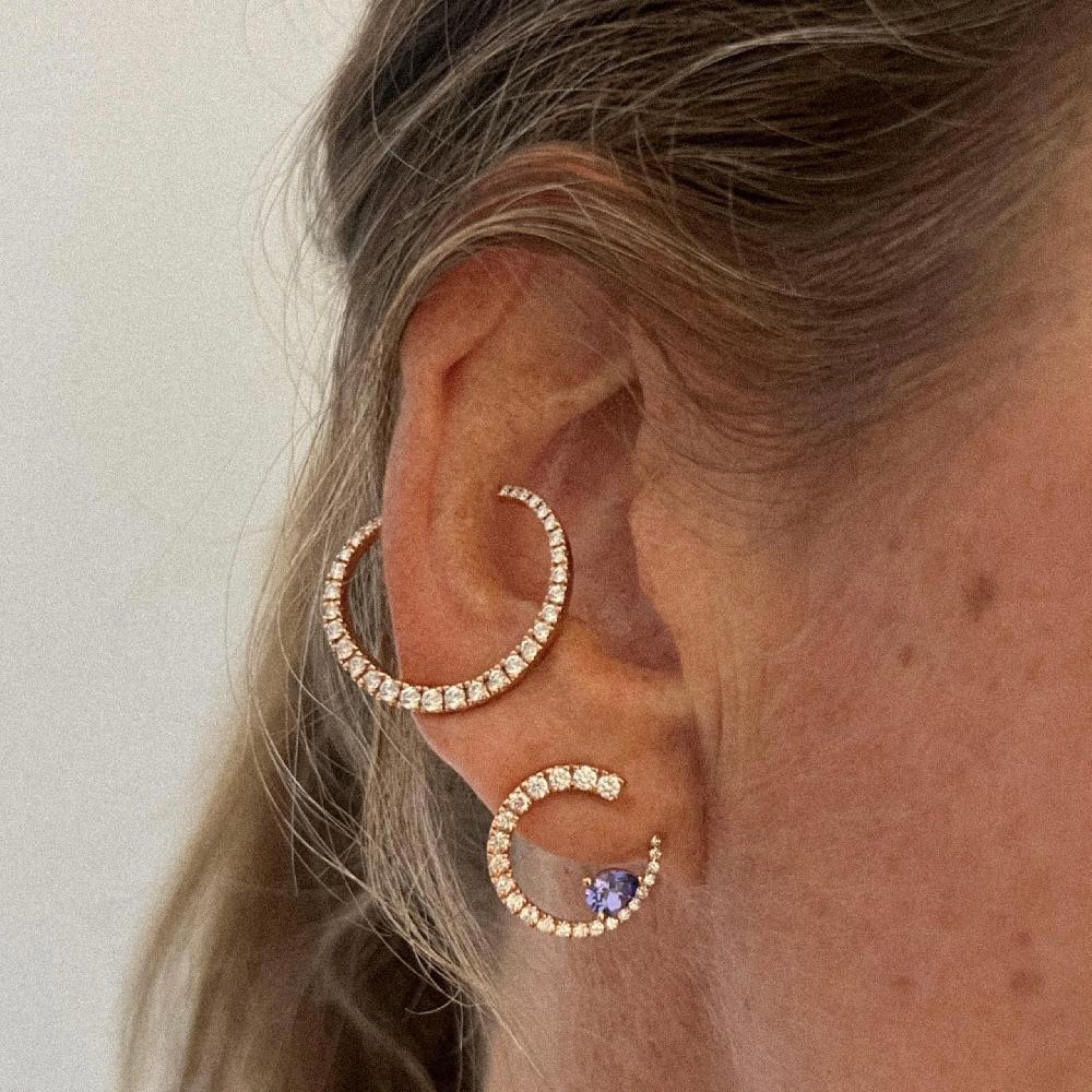Gold&roses Pendientes Sasa M Tanzanitas Oferta exclusiva