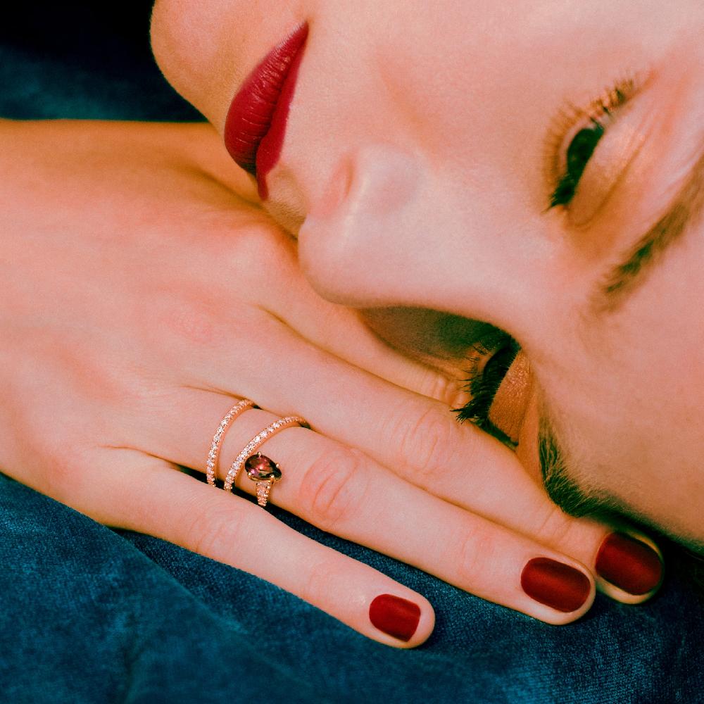 Gold&roses Anillo D’Amour I am Red Oferta especial