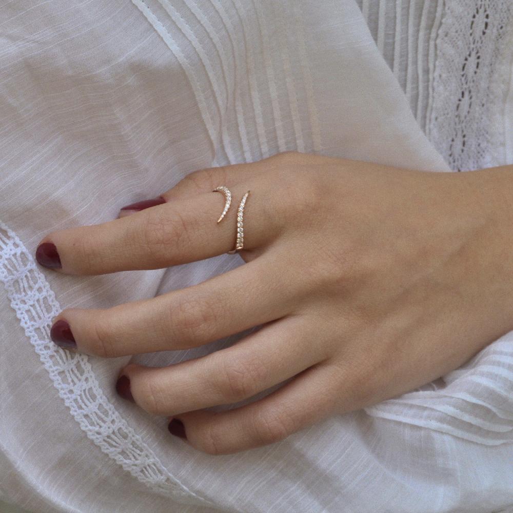 Gold&roses Anillo Jardín de Aire diamantes COMPRAR AHORA