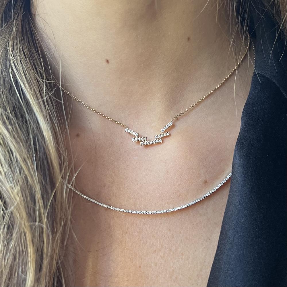 Gold&roses COLLAR SKYLINE WINGS Ofertas especiales