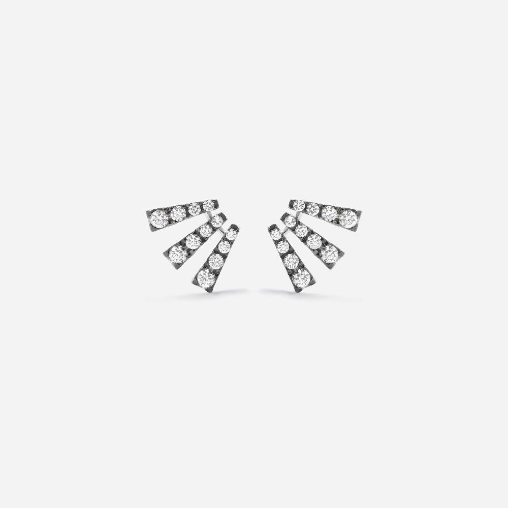 Gold&roses Pendientes Smoky Club S