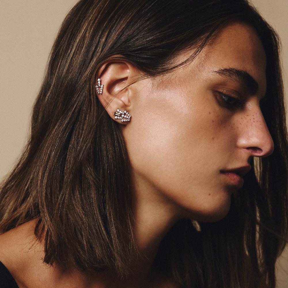 Gold&roses Pendientes Smoky Club XS Envío gratis