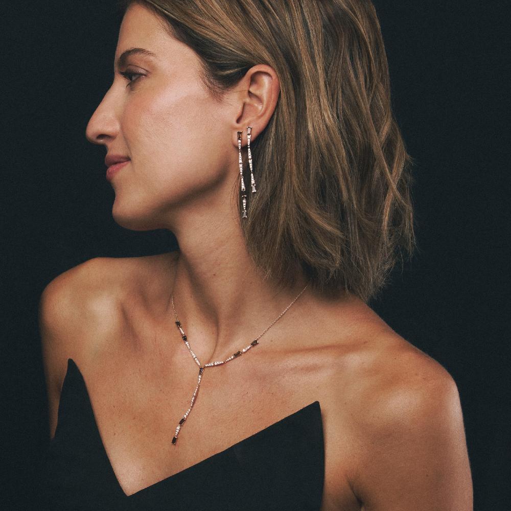 Gold&roses Pendientes Smoky Club Largos Solo hoy